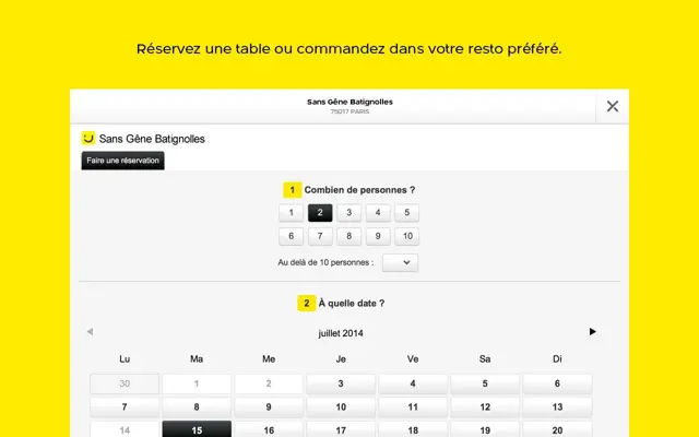 PagesJaunes Tablette android App screenshot 0