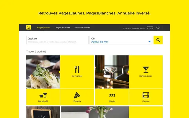 PagesJaunes Tablette android App screenshot 4